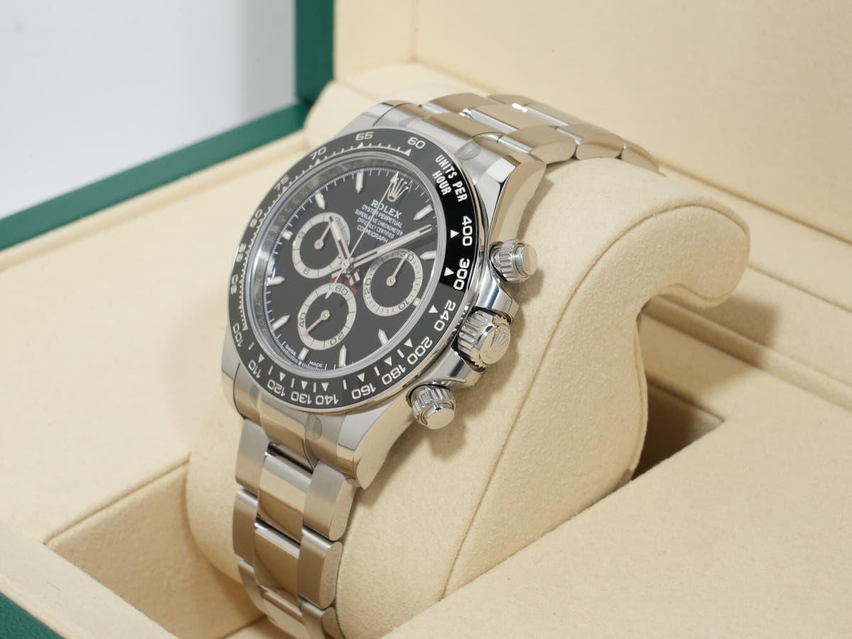 ロレックス デイトナ Ref.126500LN SS ブラック文字盤 未使用 n7hga7j2