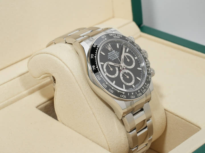 ロレックス デイトナ Ref.126500LN ステンレススチール ブラック文字盤