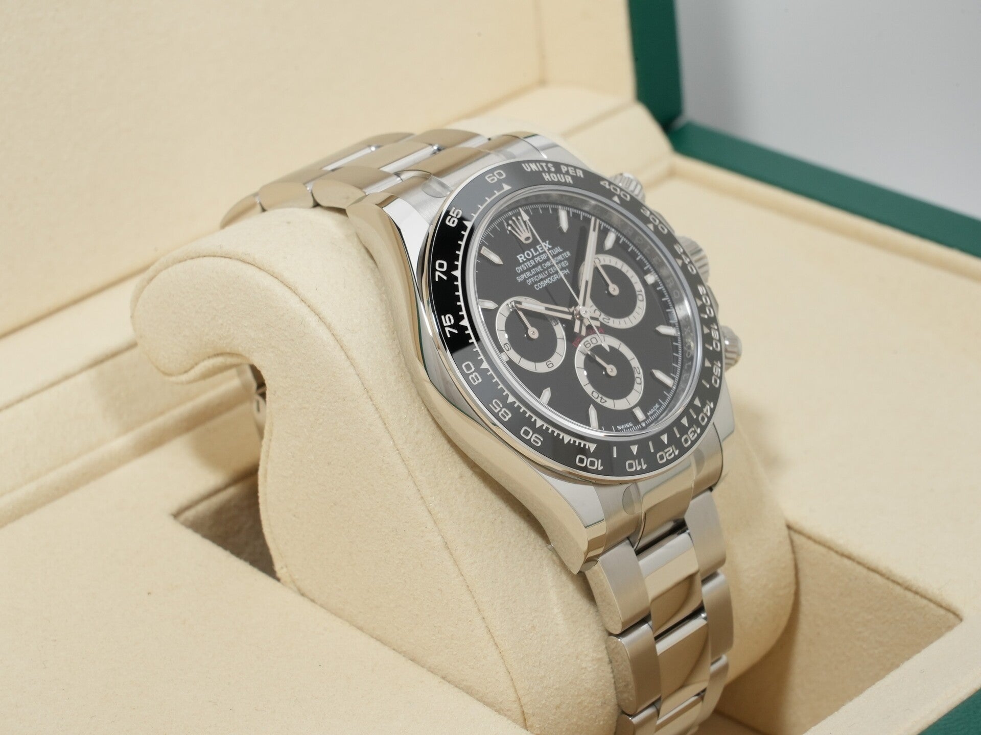 ロレックス デイトナ Ref.126500LN SS ブラック文字盤 未使用 n7hga7j2