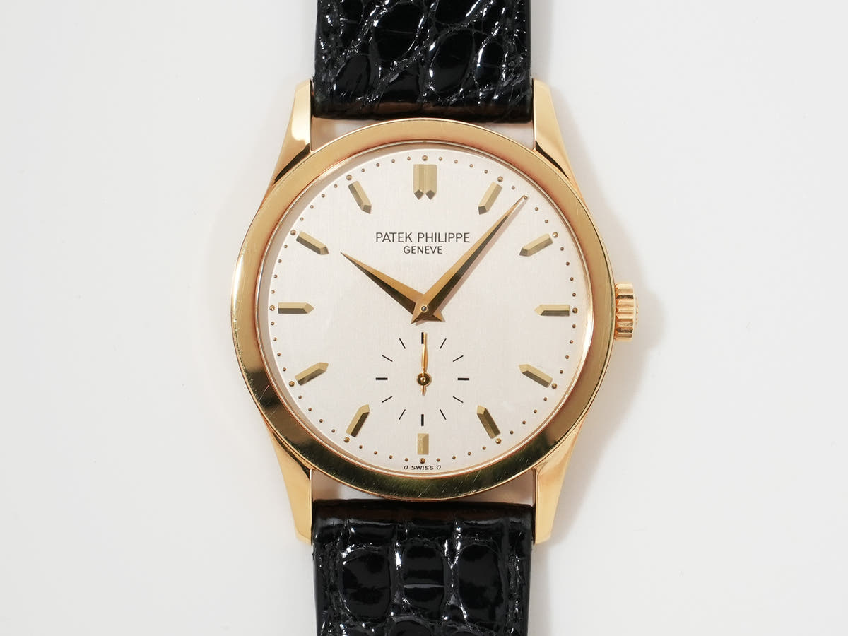 パテックフィリップ カラトラバ Ref.5096 18KYG シルバー文字盤 中古 a95wvyo4