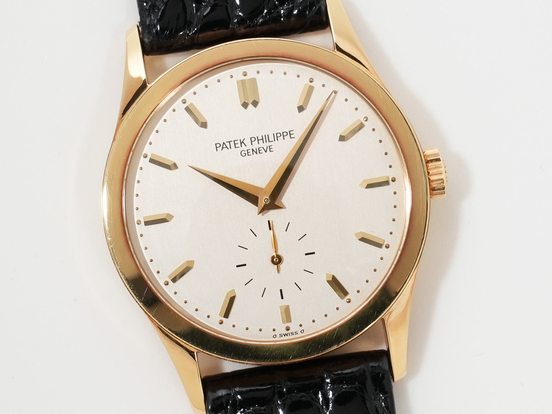 パテックフィリップ カラトラバ Ref.5096 18KYG シルバー文字盤 中古 a95wvyo4