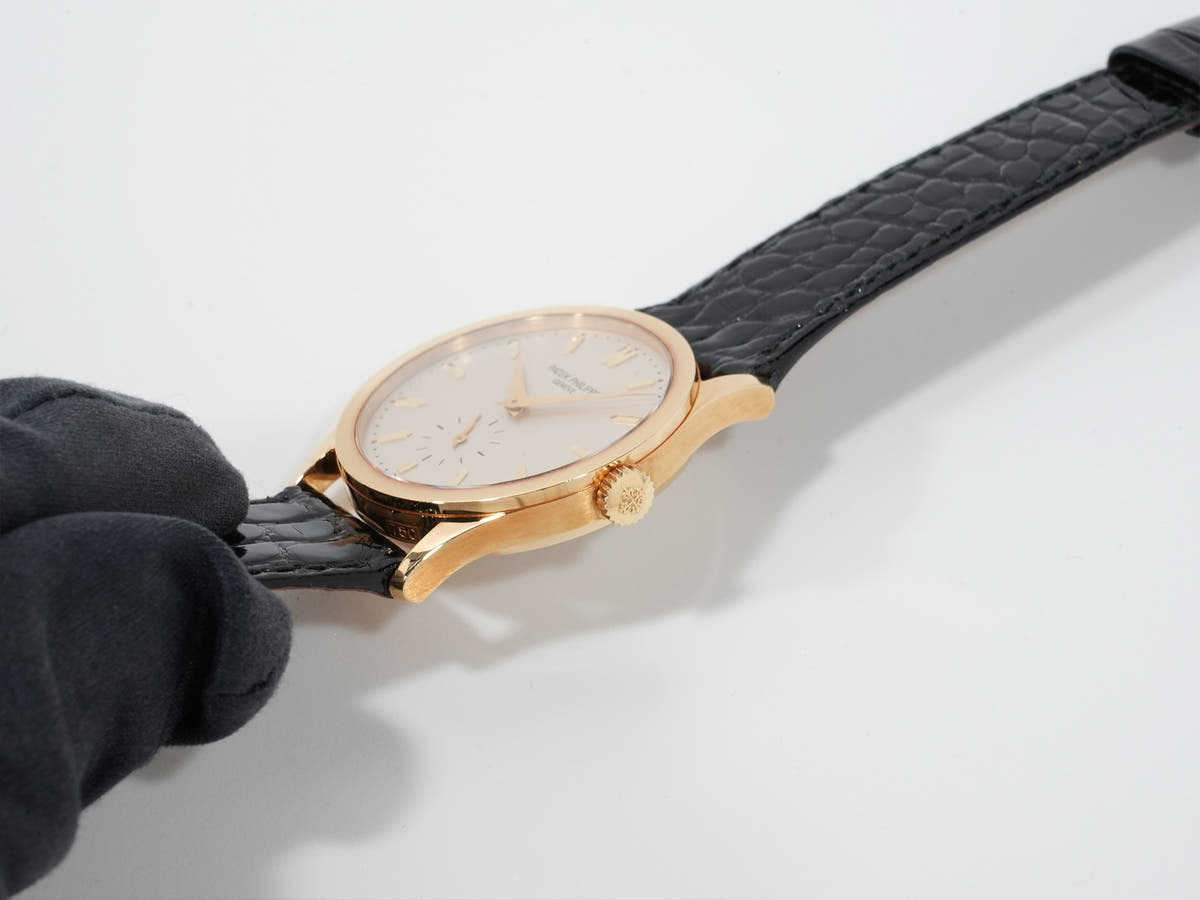 パテックフィリップ カラトラバ Ref.5096 18KYG シルバー文字盤 中古 a95wvyo4