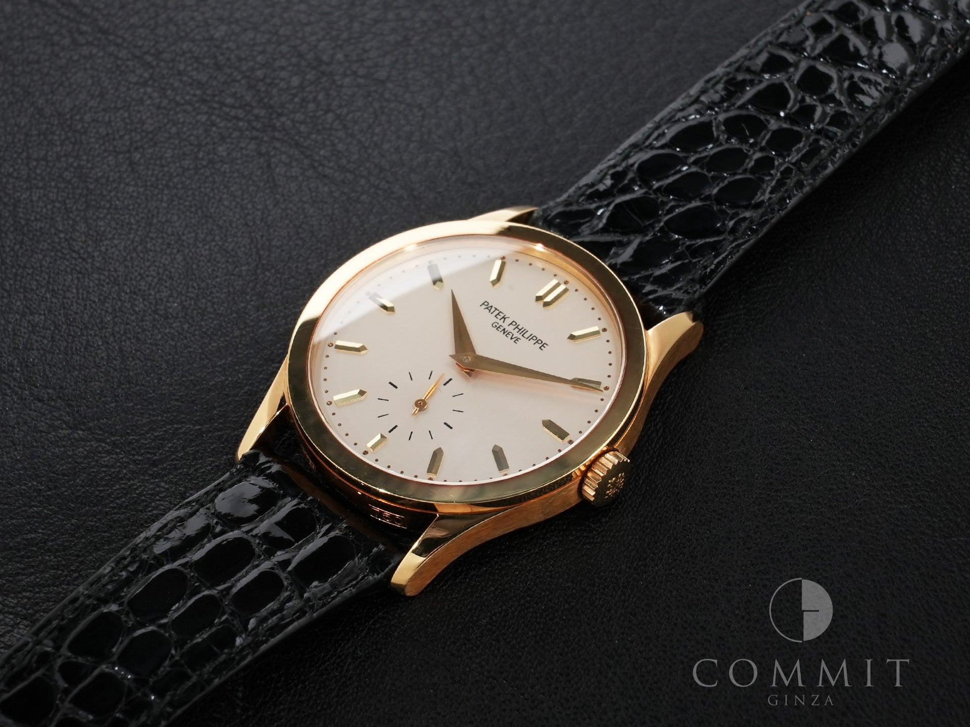 パテックフィリップ カラトラバ Ref.5096 18KYG シルバー文字盤 中古 a95wvyo4