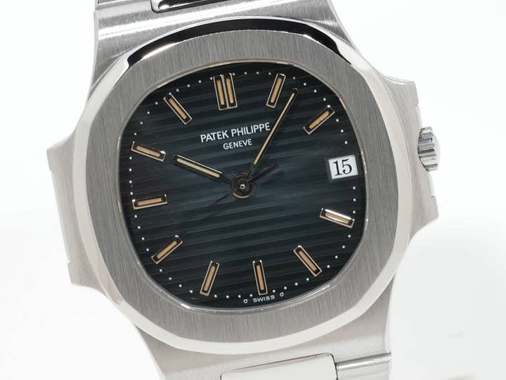 パテックフィリップ ノーチラス Ref.3800/1 ステンレススチール ブルー文字盤