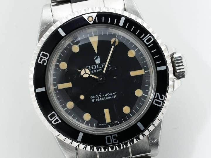 ロレックス サブマリーナー Ref.5513 ステンレススチール ブラック文字盤