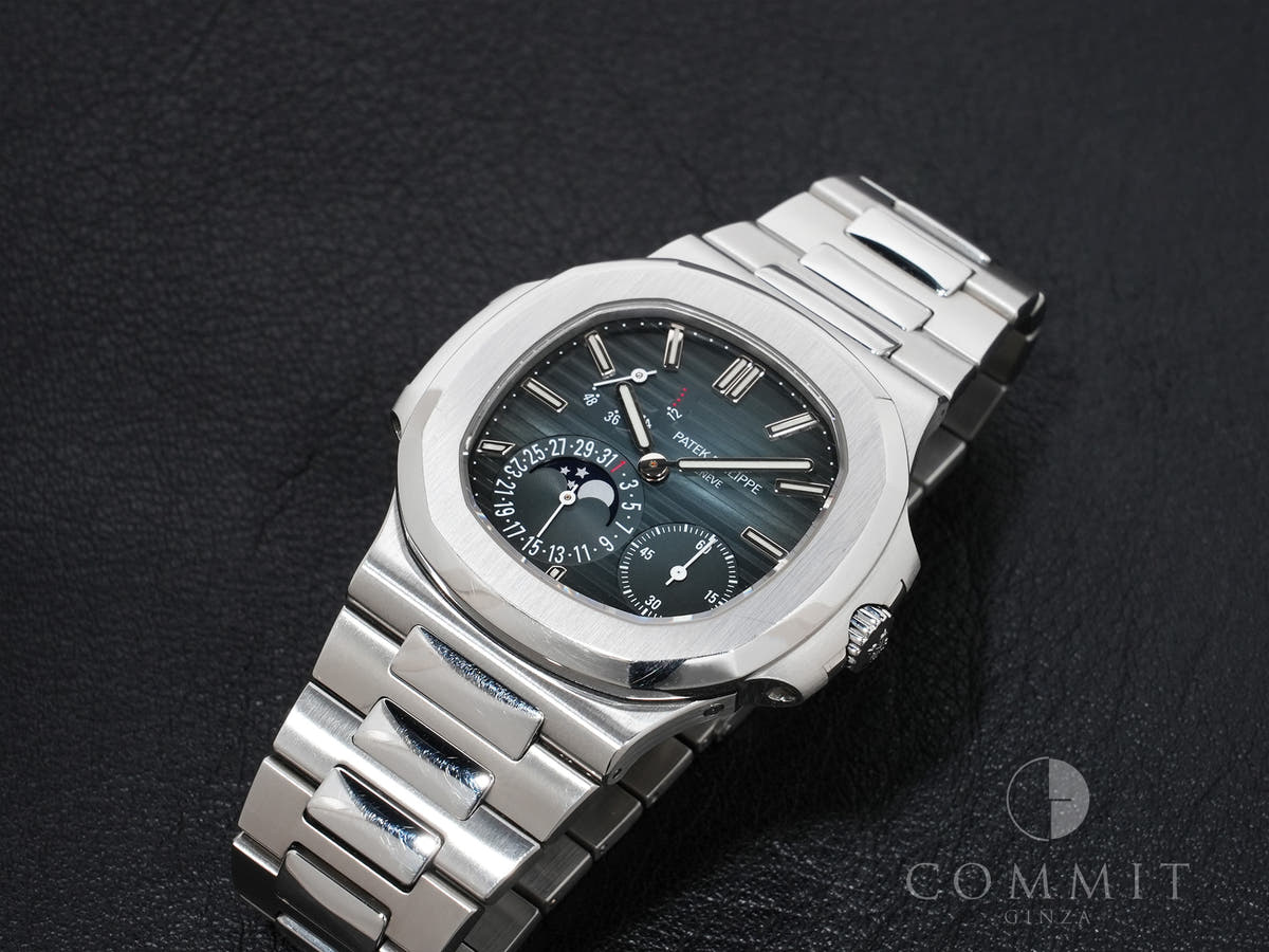パテックフィリップ ノーチラス プチコンプリケーション Ref.5712/1A-001 SS ブルー文字盤 中古 h6joiqor