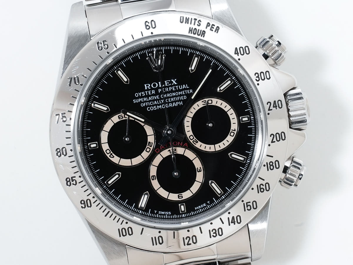 Rolex Daytona El Primero Ref. 16520 Stainless Steel Black Dial Pre-owned z42wiozd