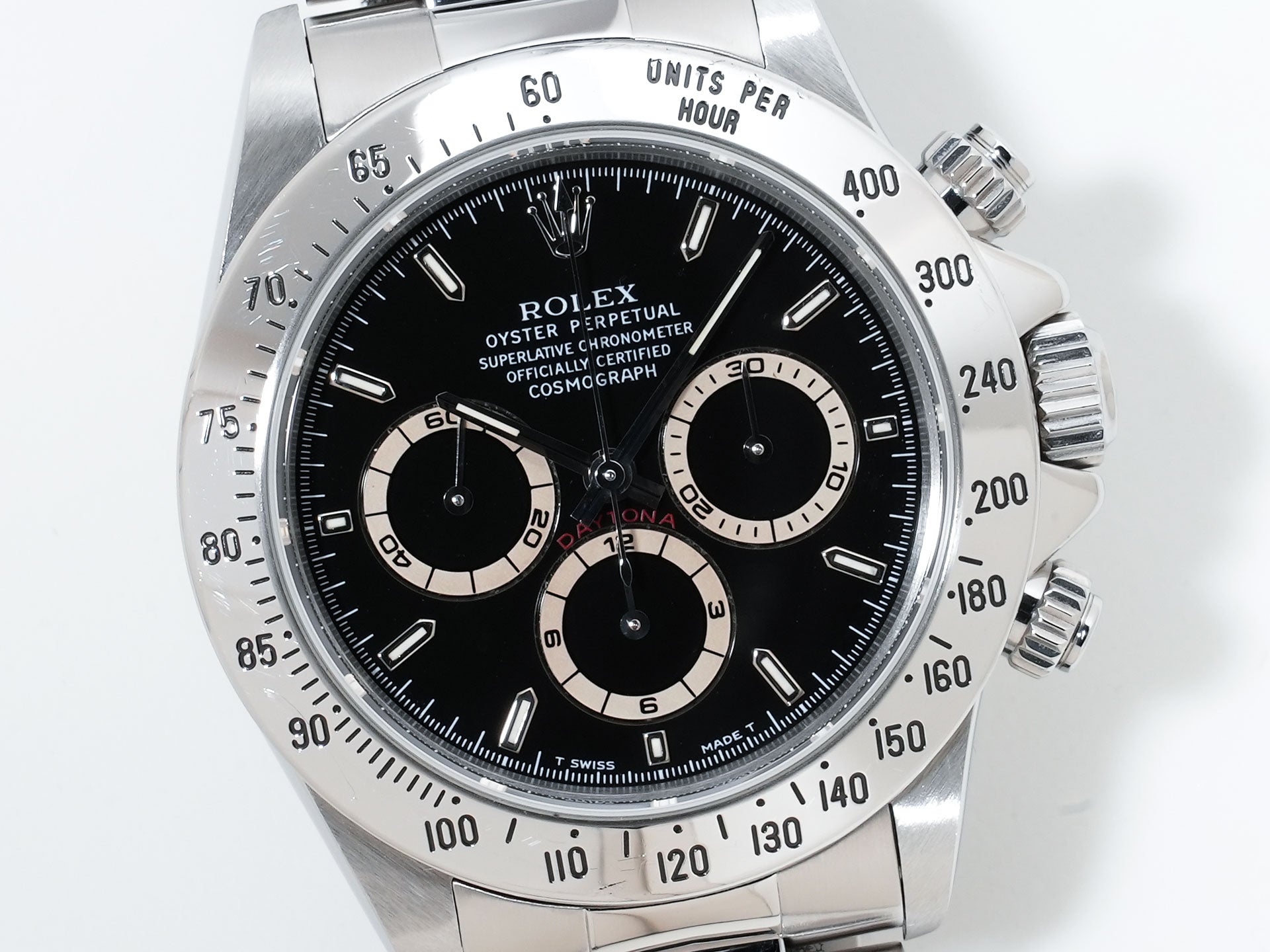 Rolex Daytona El Primero Ref. 16520 Stainless Steel Black Dial Pre-owned z42wiozd