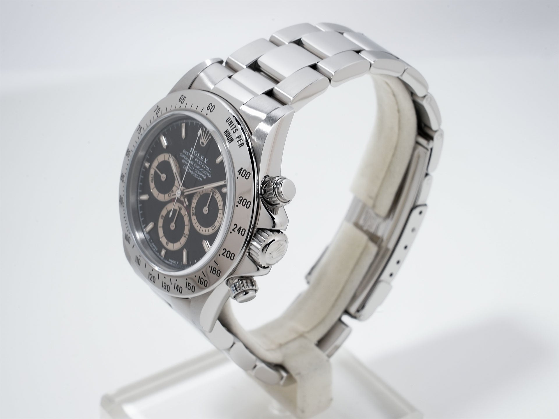 Rolex Daytona El Primero Ref. 16520 Stainless Steel Black Dial Pre-owned z42wiozd