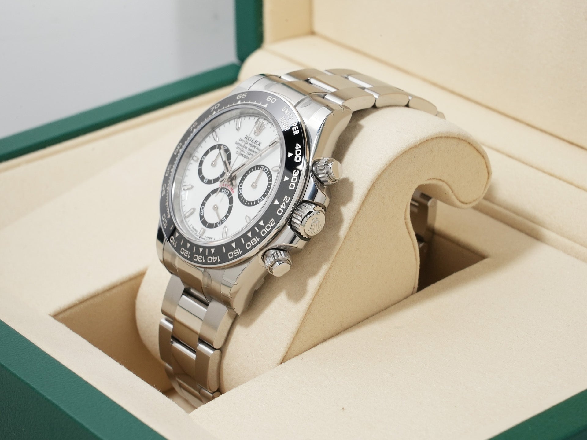 ロレックス デイトナ Ref.126500LN ステンレススチール ホワイト文字盤