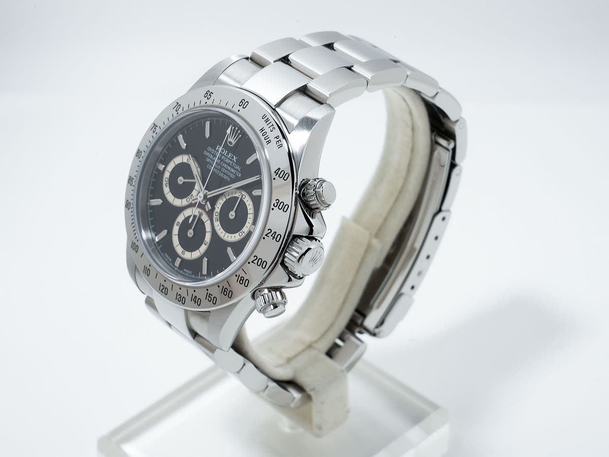 Rolex Daytona El Primero Ref. 16520 Stainless Steel Black Dial Excellent Condition muzmutdg