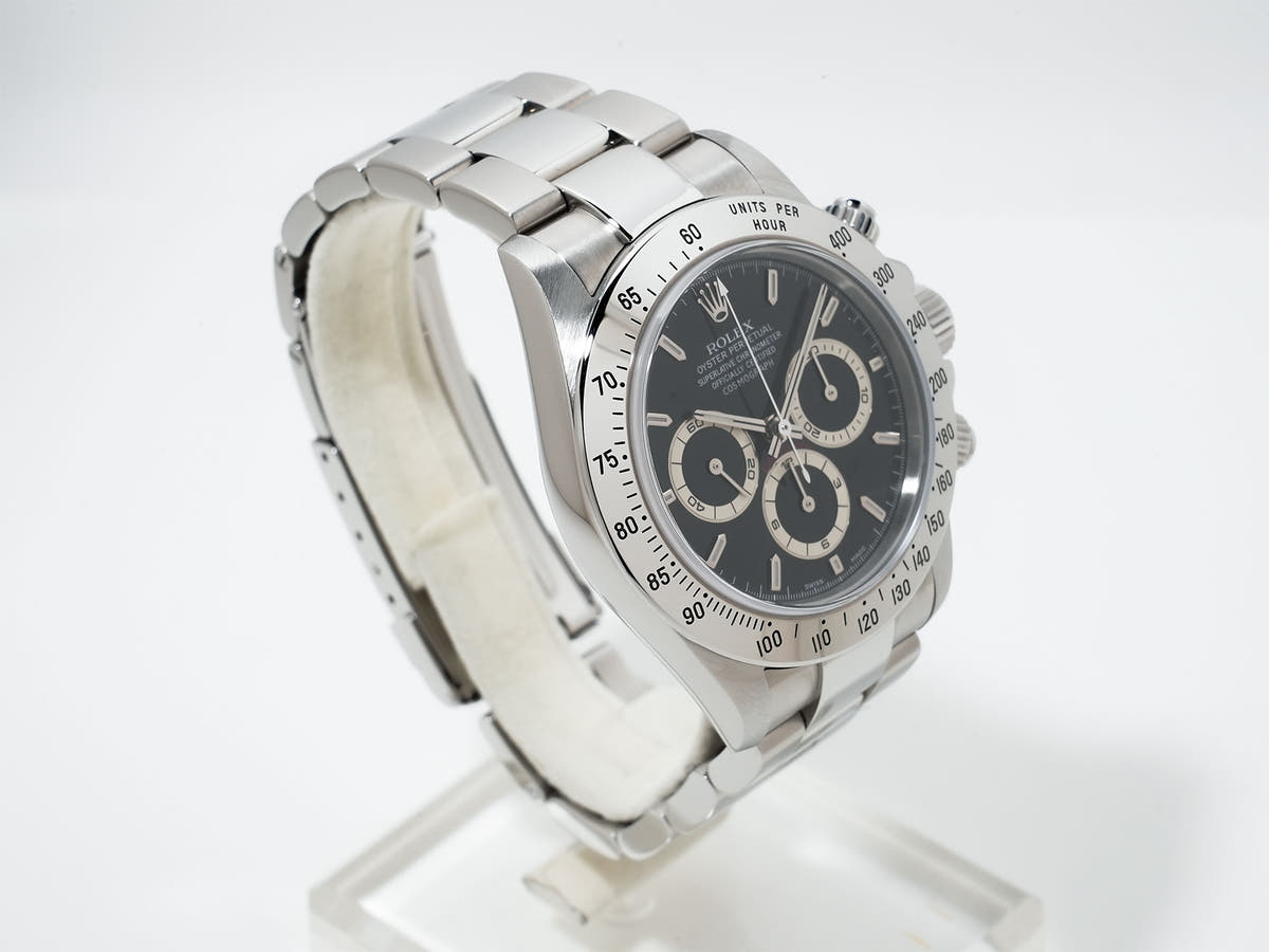 Rolex Daytona El Primero Ref. 16520 Stainless Steel Black Dial Excellent Condition muzmutdg