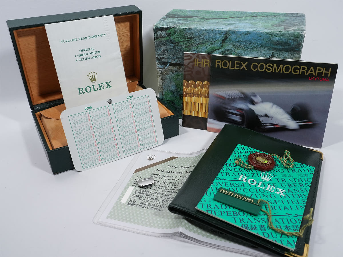 Rolex Daytona El Primero Ref. 16520 Stainless Steel Black Dial Excellent Condition muzmutdg