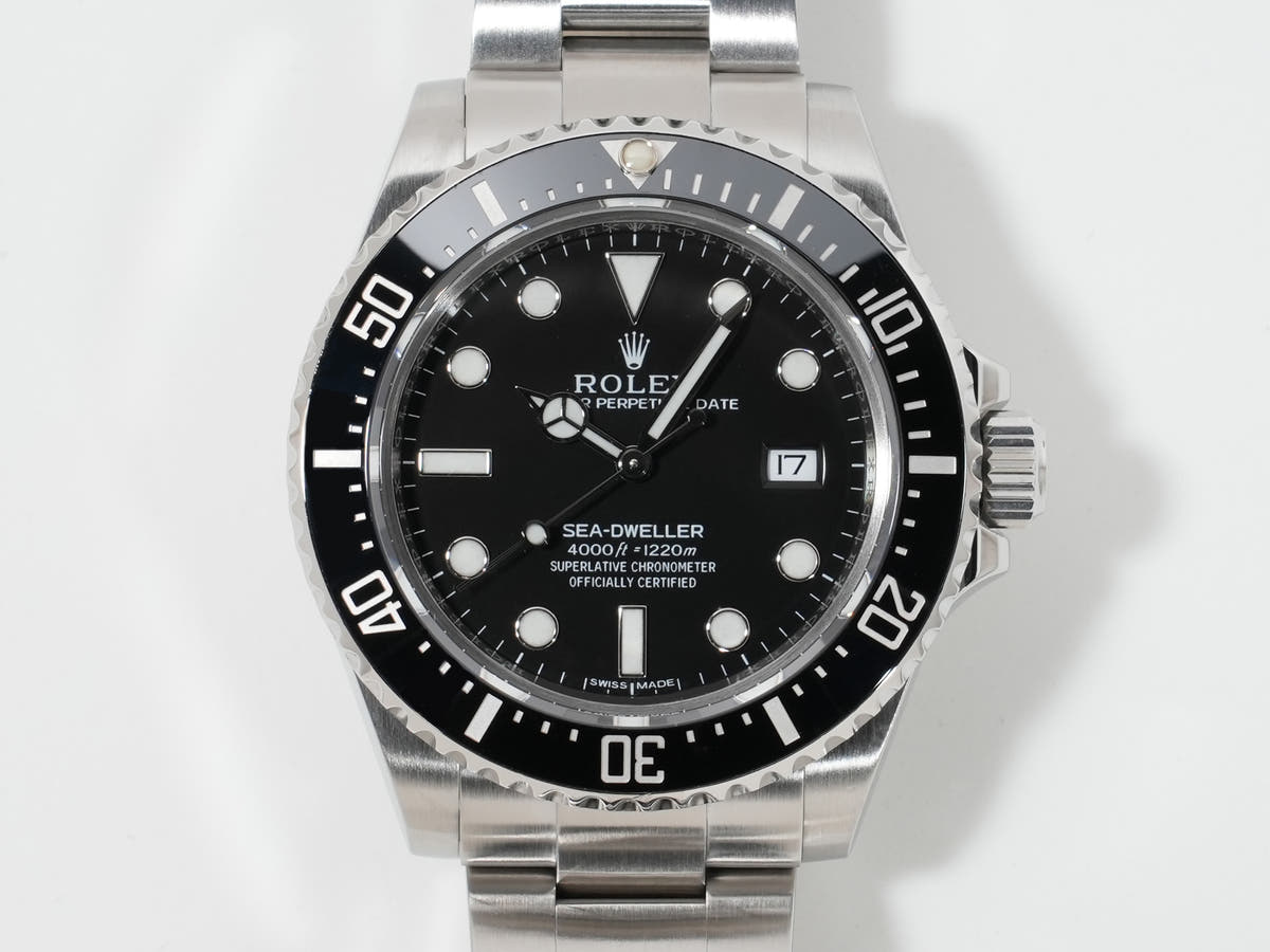 Rolex Sea-Dweller 4000 Ref. 116600 Stainless Steel Black Dial Excellent Condition pmzwvwtz