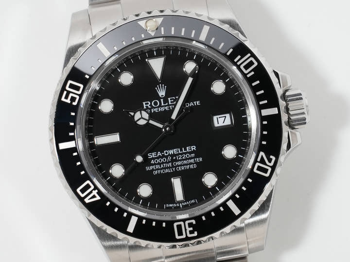 ロレックス シードゥエラー 4000 Ref.116600 ステンレススチール ブラック文字盤