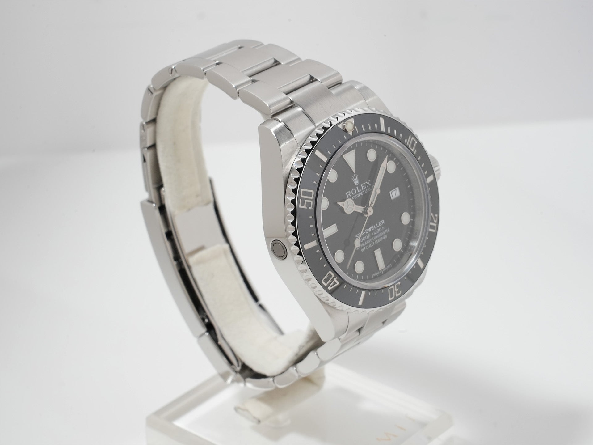 Rolex Sea-Dweller 4000 Ref. 116600 Stainless Steel Black Dial Excellent Condition pmzwvwtz