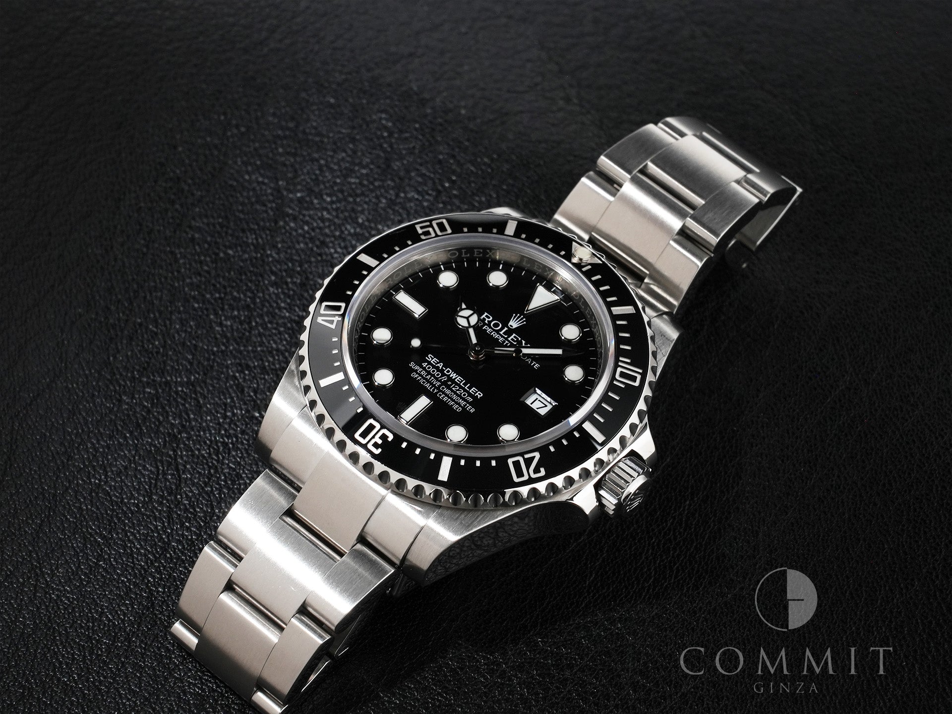 Rolex Sea-Dweller 4000 Ref. 116600 Stainless Steel Black Dial Excellent Condition pmzwvwtz