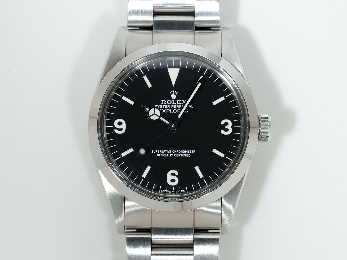 ロレックス エクスプローラーI Ref.1016 SS ブラック文字盤 中古 hhn4hwv8