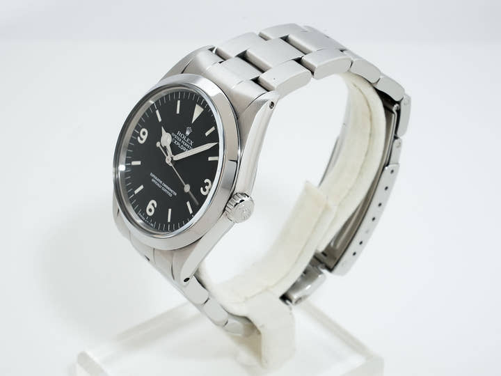 ロレックス エクスプローラーI Ref.1016 ステンレススチール ブラック文字盤 中古 hhn4hwv8