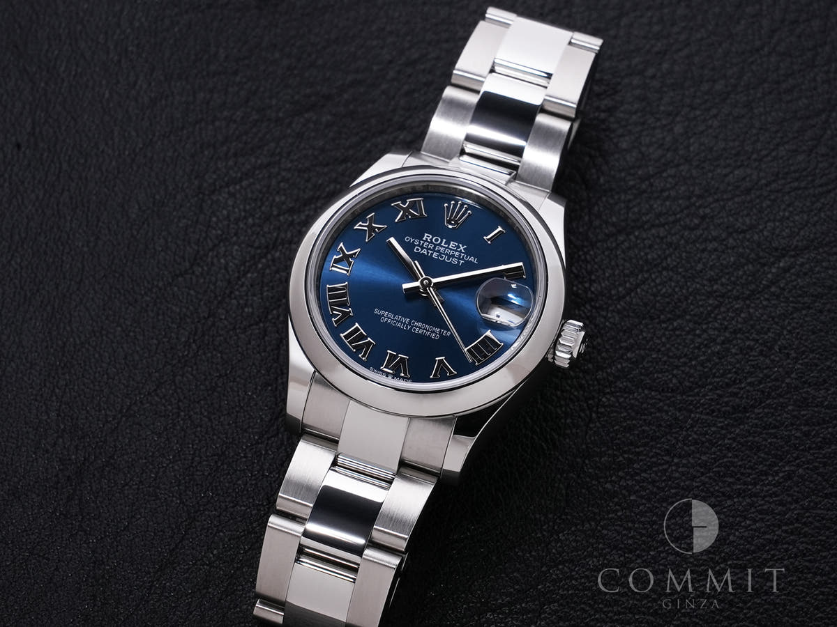 Rolex Datejust 31 Ref. 278240 Stainless Steel Blue Dial Excellent Condition 9iu8yqwx