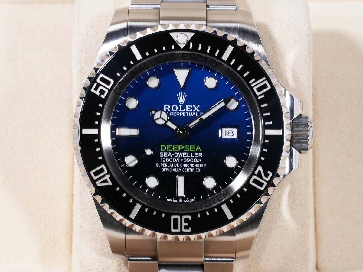 Rolex Sea-Dweller Deepsea Ref. 126660 Stainless Steel D-Blue Dial Excellent Condition 9gc9y56s