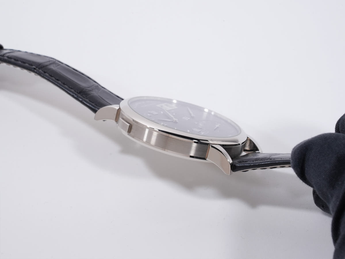 A. Lange &amp; Söhne Grand Lange 1 Ref. 137.038 18K White Gold Gray Dial Excellent Condition yuvqar38
