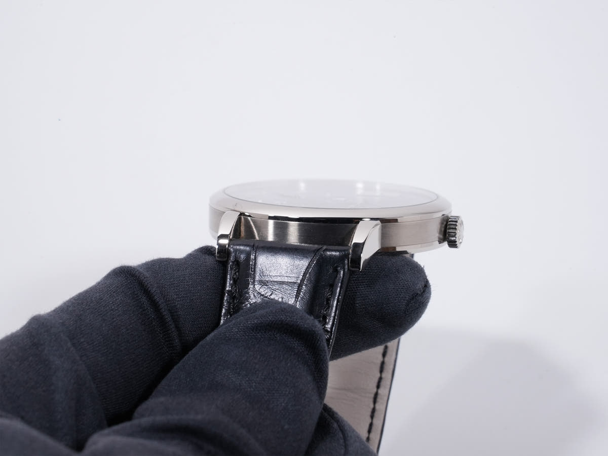 A. Lange &amp; Söhne Grand Lange 1 Ref. 137.038 18K White Gold Gray Dial Excellent Condition yuvqar38