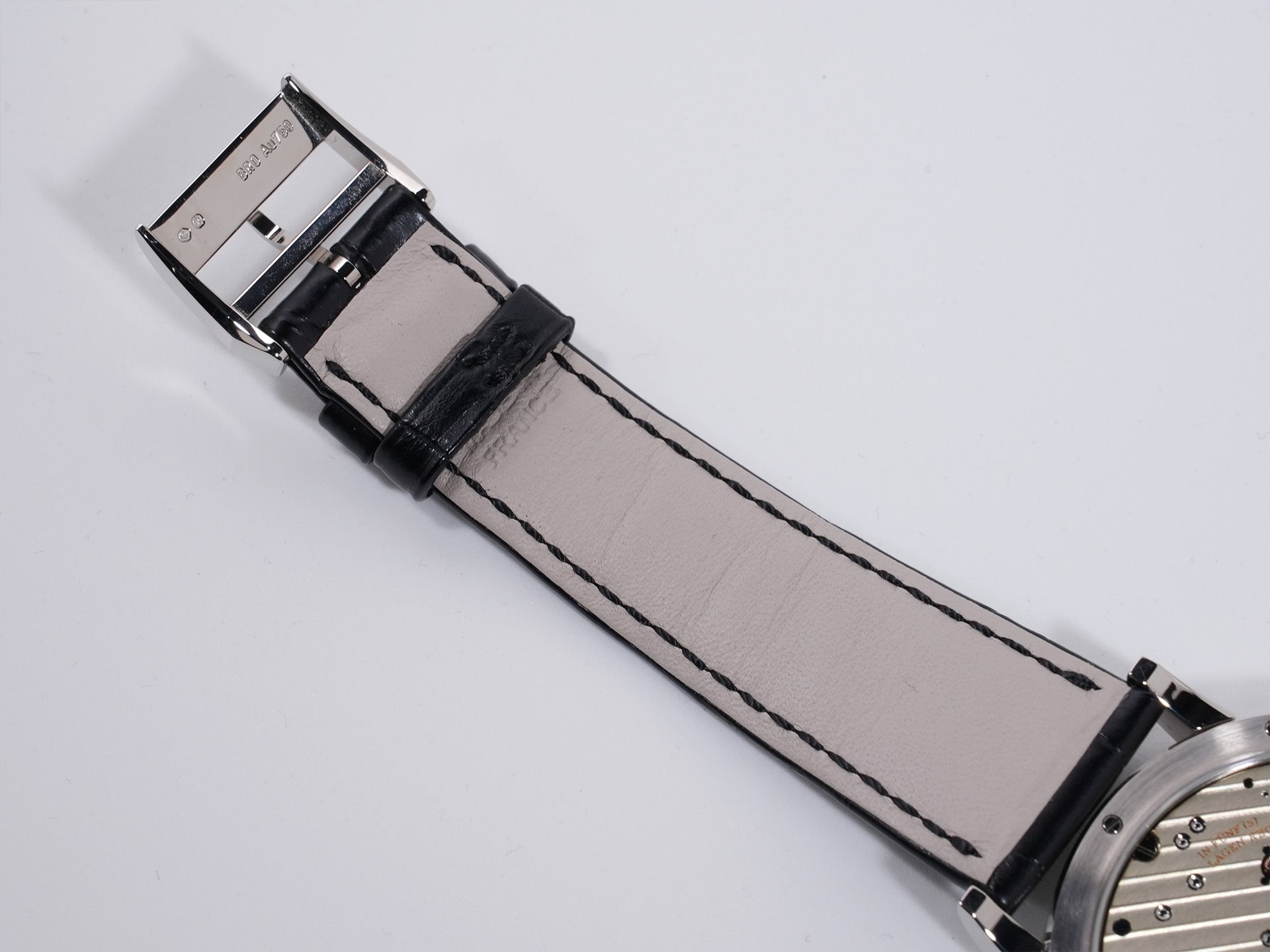 A. Lange &amp; Söhne Grand Lange 1 Ref. 137.038 18K White Gold Gray Dial Excellent Condition yuvqar38