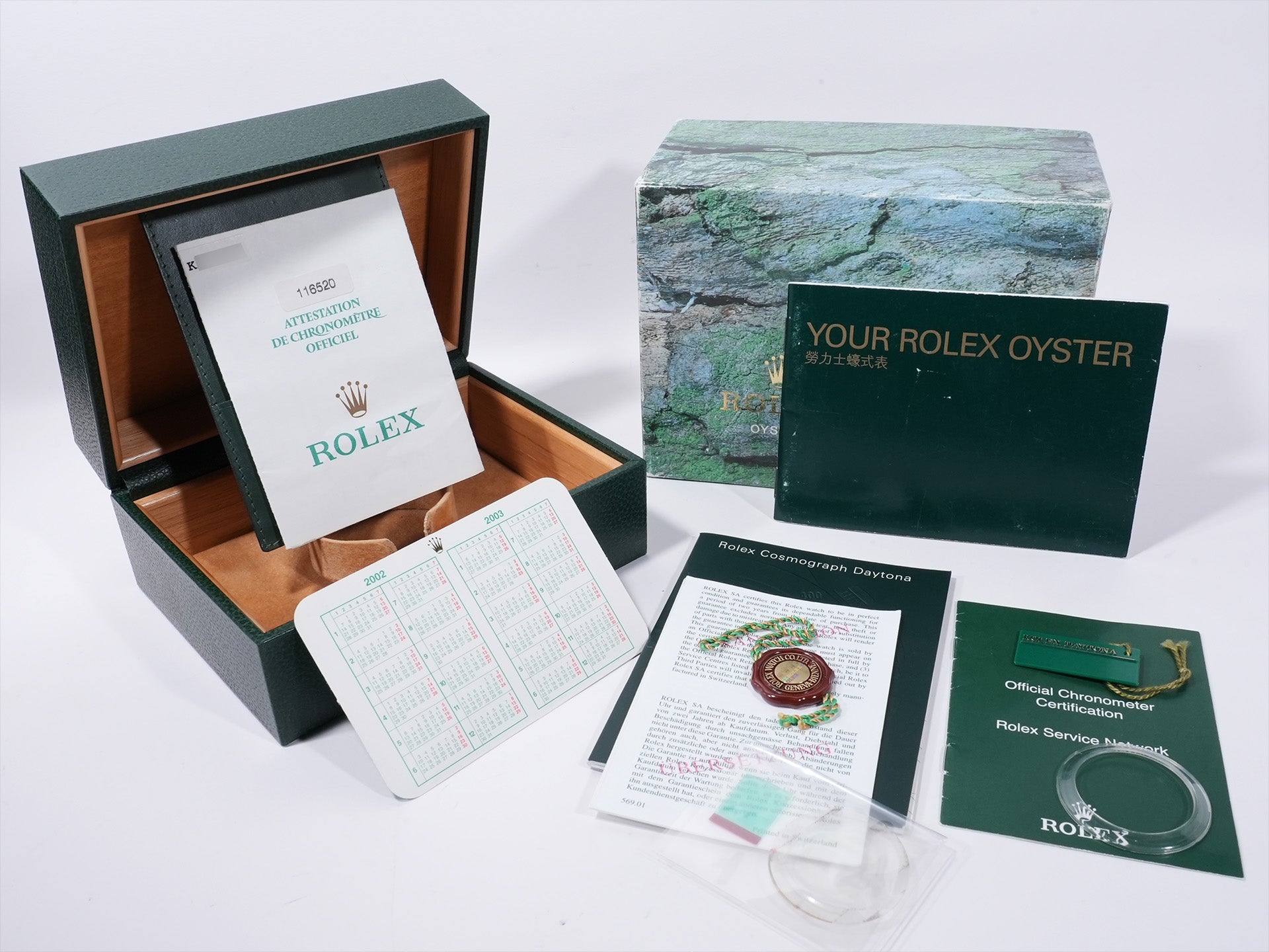 Rolex Daytona Ref. 116520 Stainless Steel White Dial