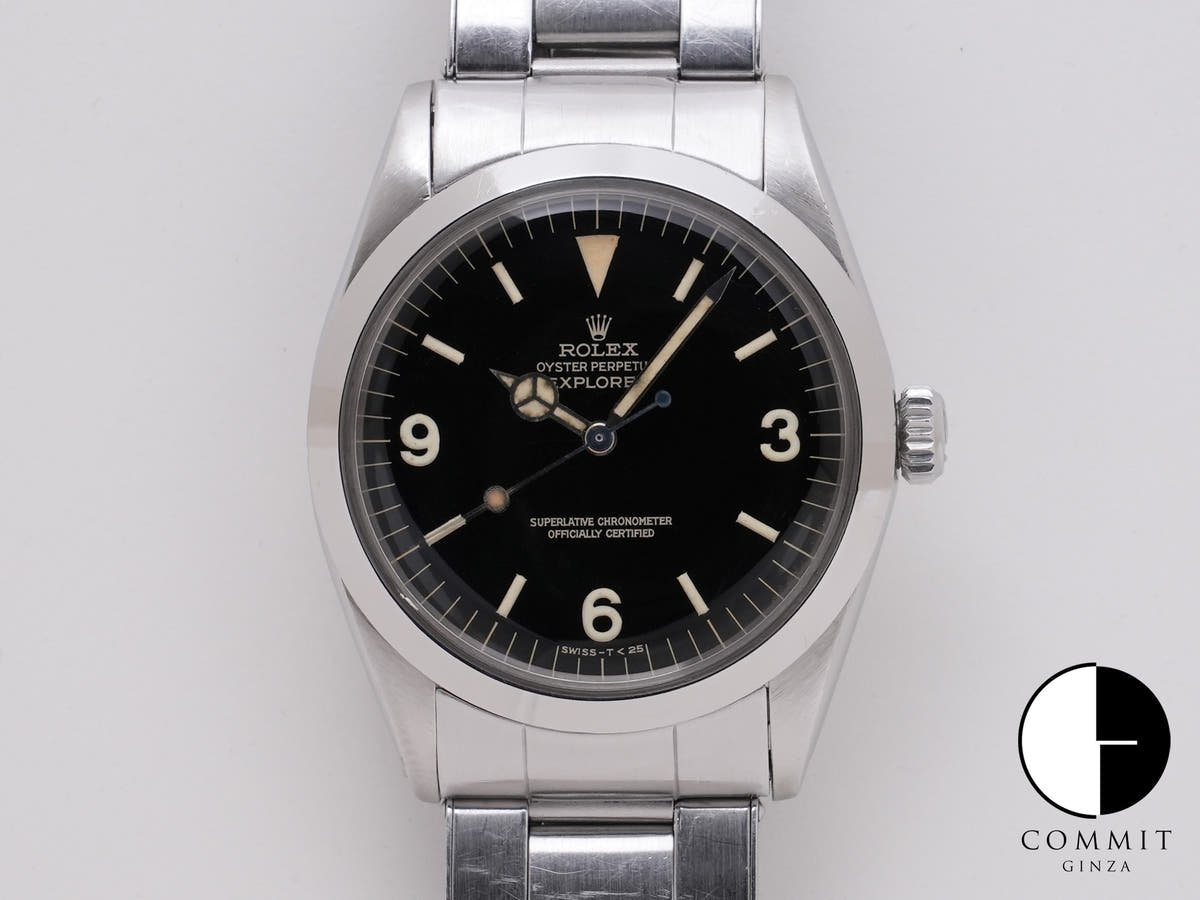 Rolex Explorer I Ref. 1016 Stainless Steel Black Dial Pre-owned 76eya6c5
