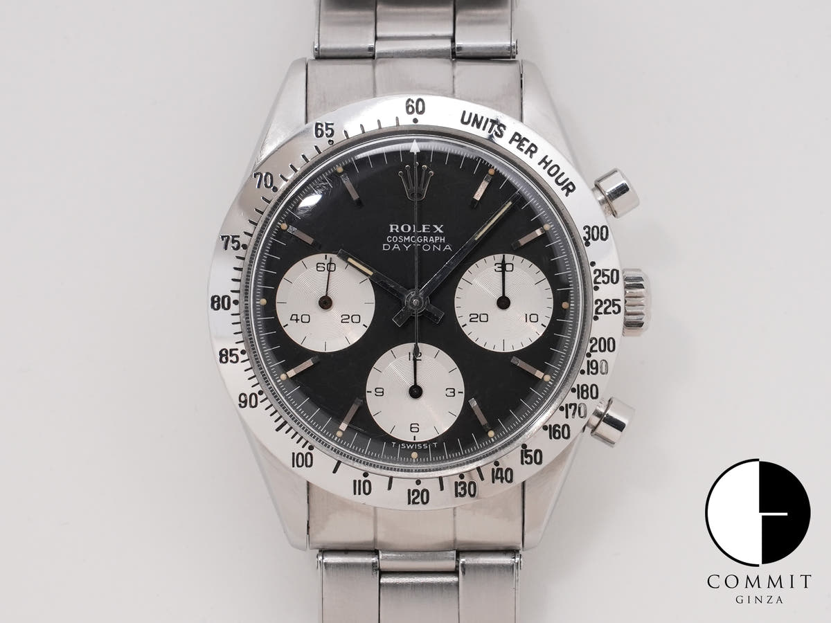 Rolex Daytona Ref. 6239 Stainless Steel Black Dial Pre-owned bciebjn2