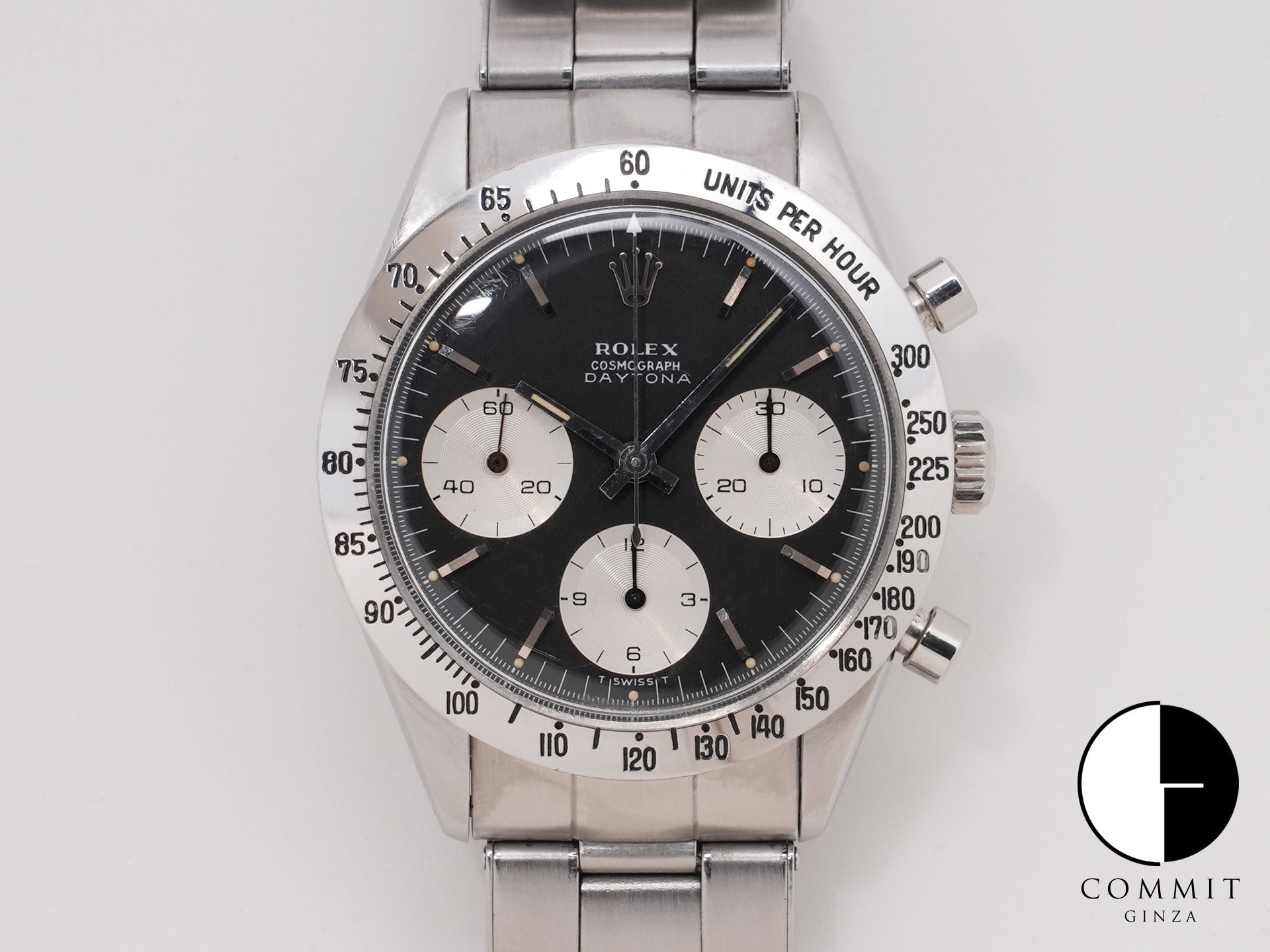 ロレックス デイトナ Ref.6239 SS ブラック文字盤 中古 bciebjn2