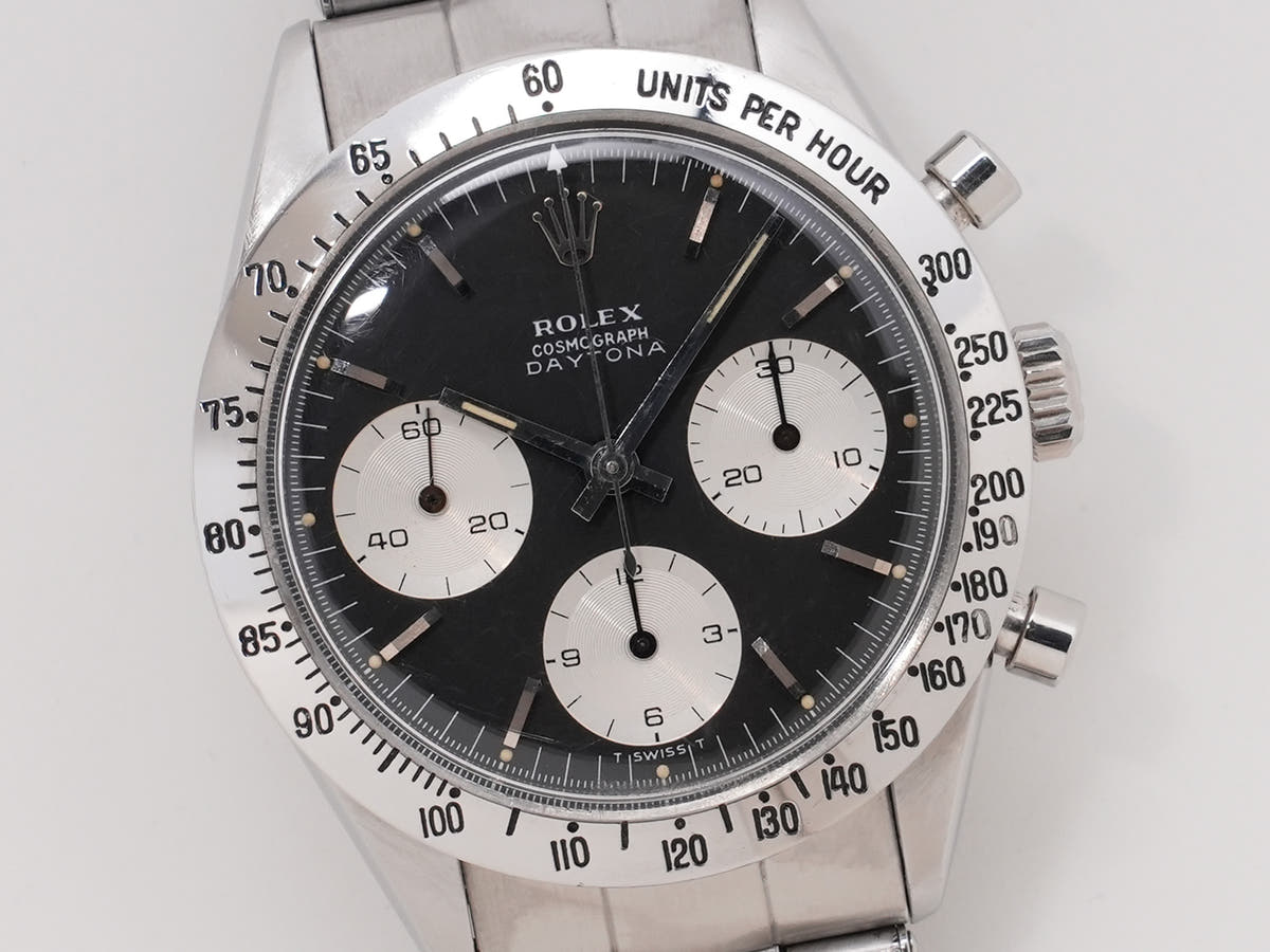 Rolex Daytona Ref. 6239 Stainless Steel Black Dial Pre-owned bciebjn2