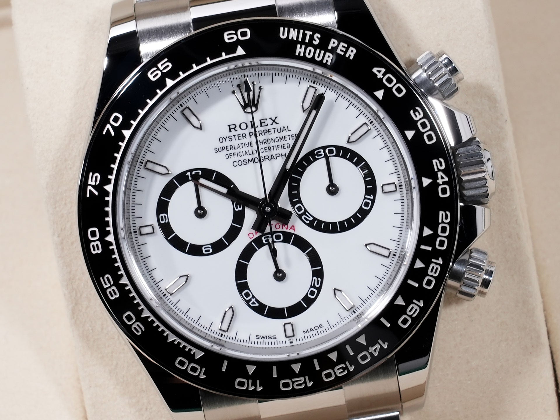 Rolex Daytona Ref. 126500LN Stainless Steel White Dial
