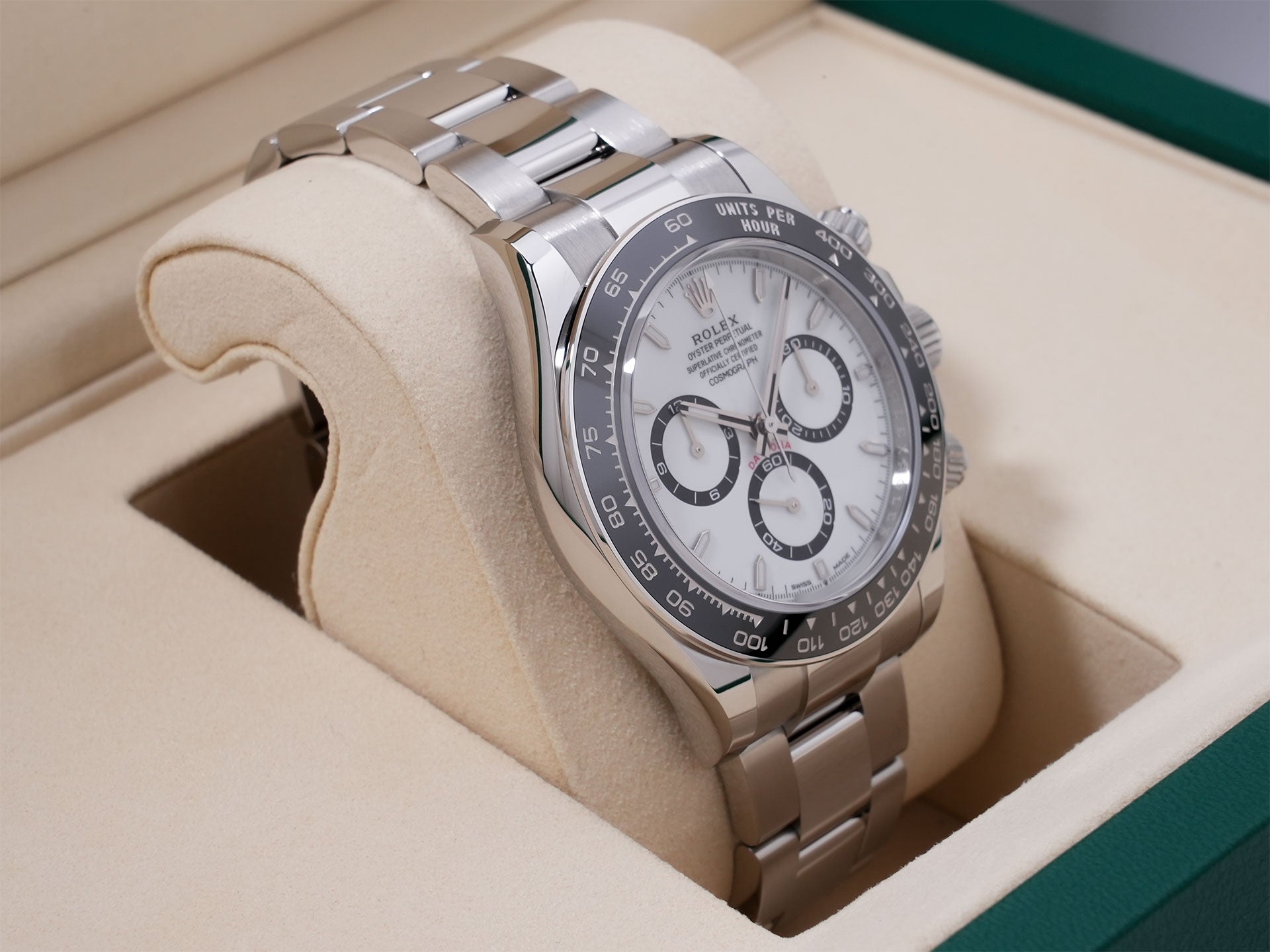 Rolex Daytona Ref. 126500LN Stainless Steel White Dial