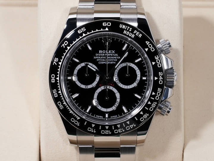 ロレックス デイトナ Ref.126500LN ステンレススチール ブラック文字盤