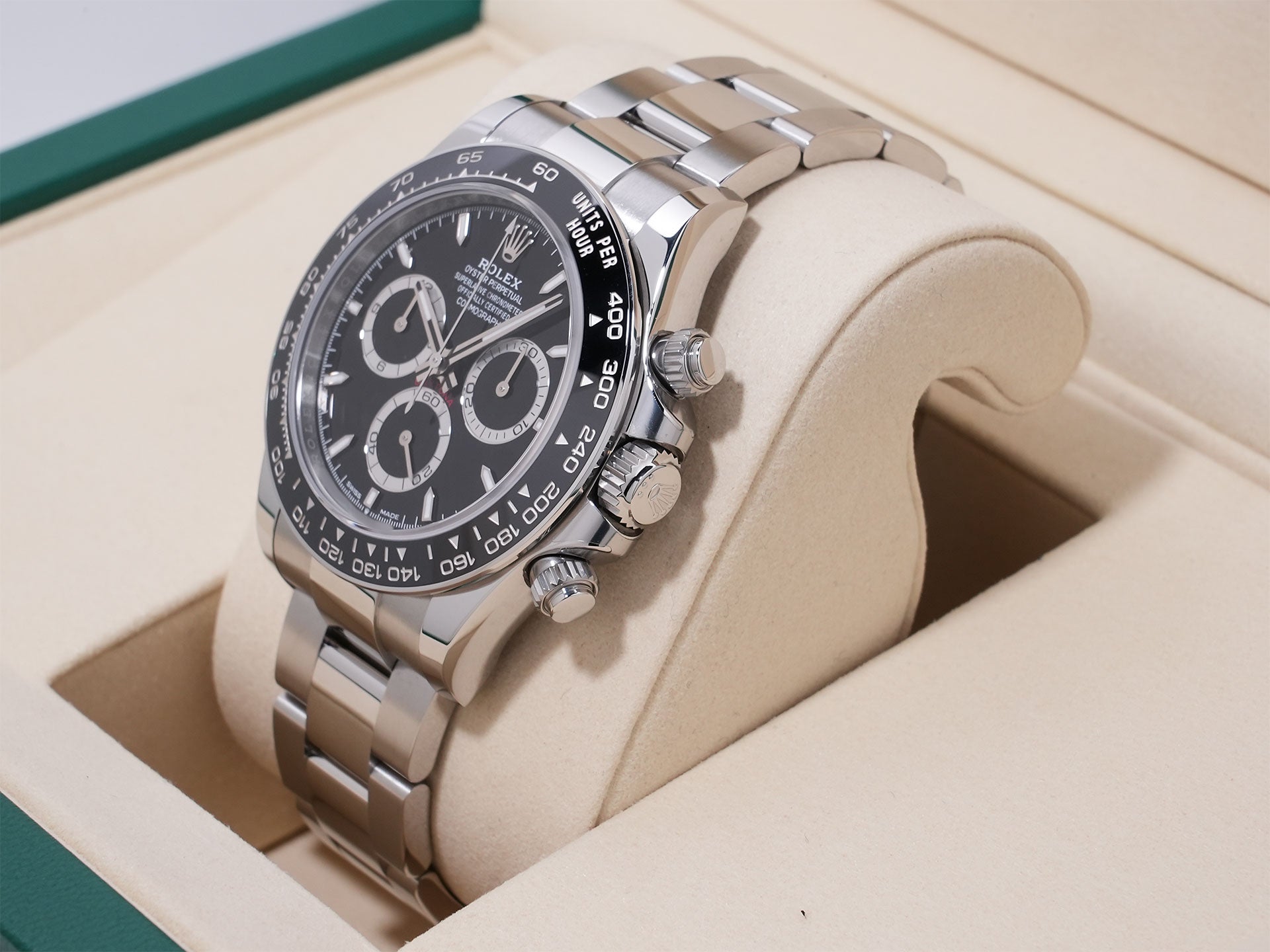 ロレックス デイトナ Ref.126500LN ステンレススチール ブラック文字盤