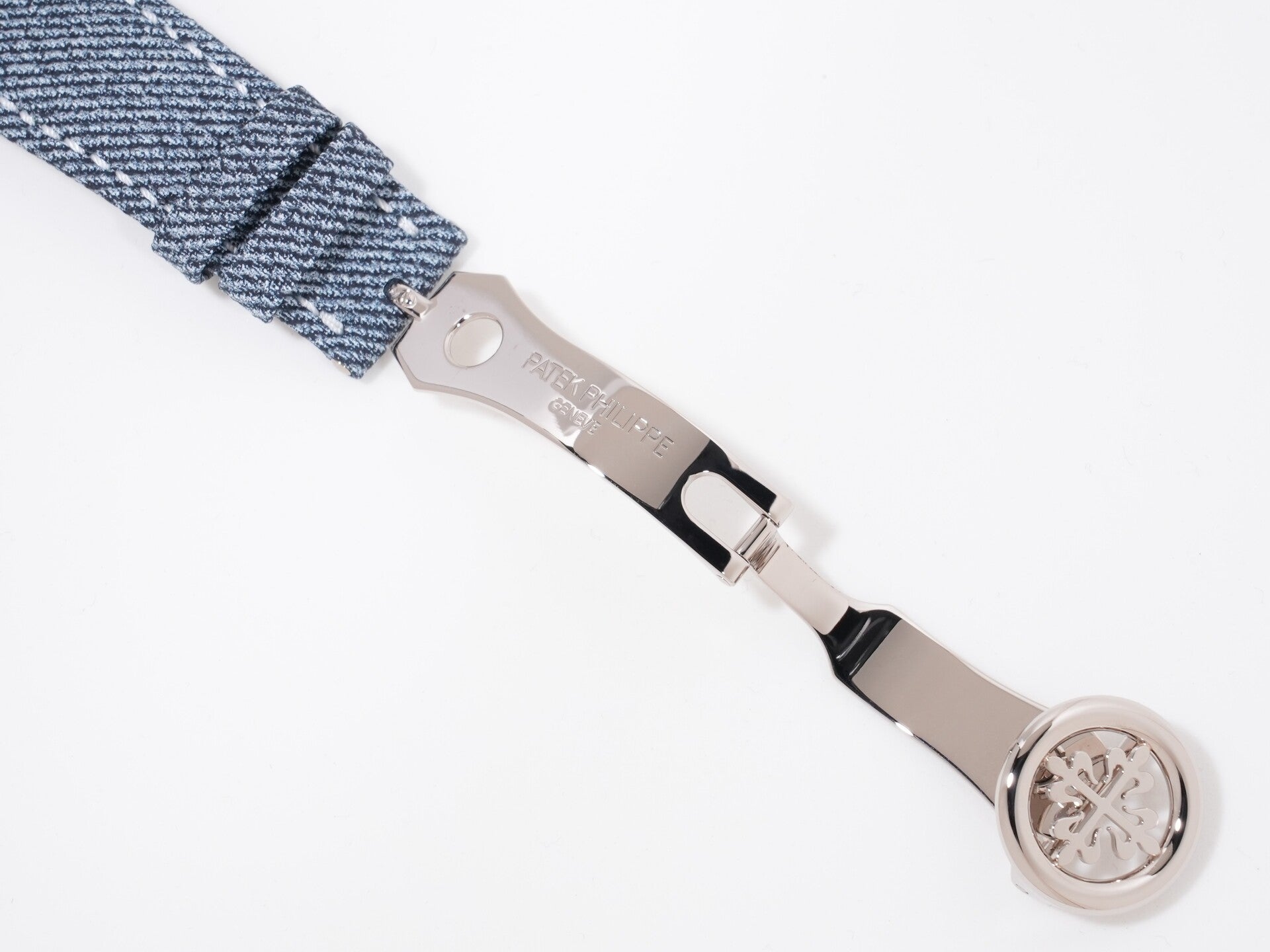 Patek Philippe Complication World Time Date Ref. 5330G-001 18KWG blue-grey opaline dial, unused.