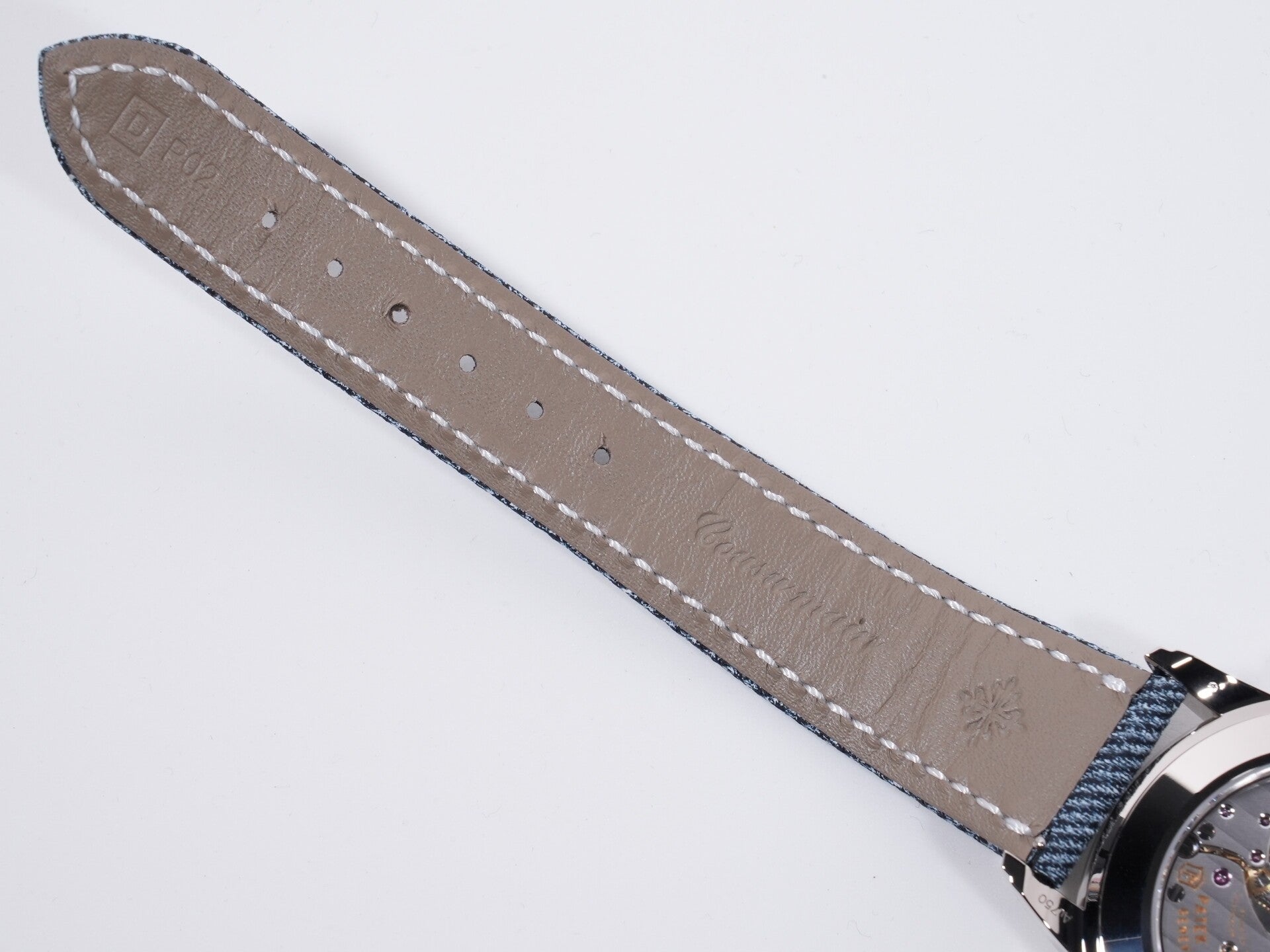 Patek Philippe Complication World Time Date Ref. 5330G-001 18KWG blue-grey opaline dial, unused.