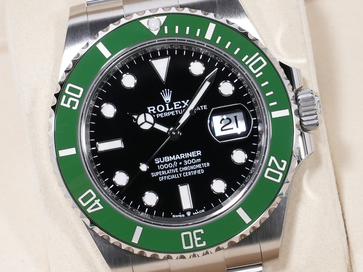 ロレックス サブマリーナー デイト Ref.126610LV SS ブラック文字盤 未使用 kgssewsx