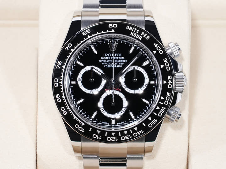 ロレックス デイトナ Ref.126500LN ステンレススチール ブラック文字盤
