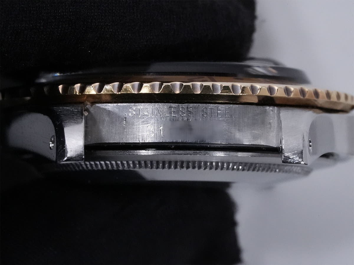 ロレックス GMTマスター Ref.1675/3 SS/YG ブラウン文字盤 ジュビリーブレスレット 中古 rifctrgc