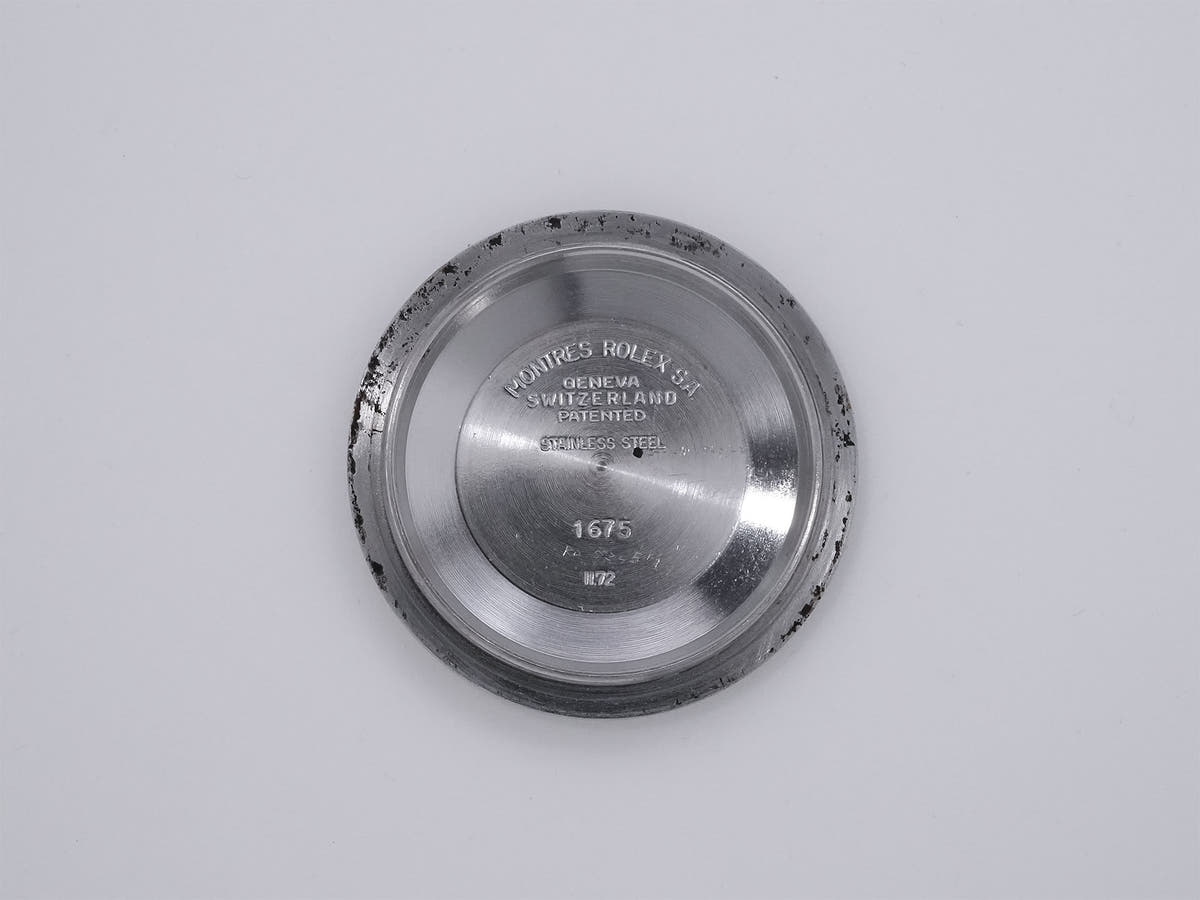ロレックス GMTマスター Ref.1675/3 SS/YG ブラウン文字盤 ジュビリーブレスレット 中古 rifctrgc