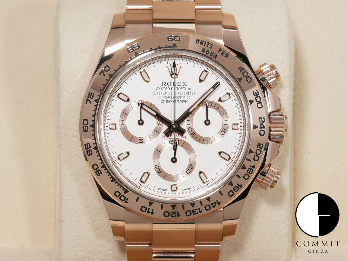 Rolex Daytona Ref. 116505 18KERG Ivory Dial, Pre-owned  (puzaii7j appears to be an internal reference number and not part of the product description)