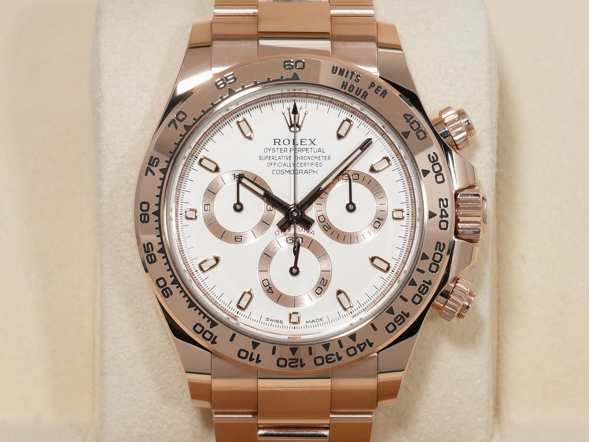 Rolex Daytona Ref. 116505 18KERG Ivory Dial, Pre-owned  (puzaii7j appears to be an internal reference number and not part of the product description)