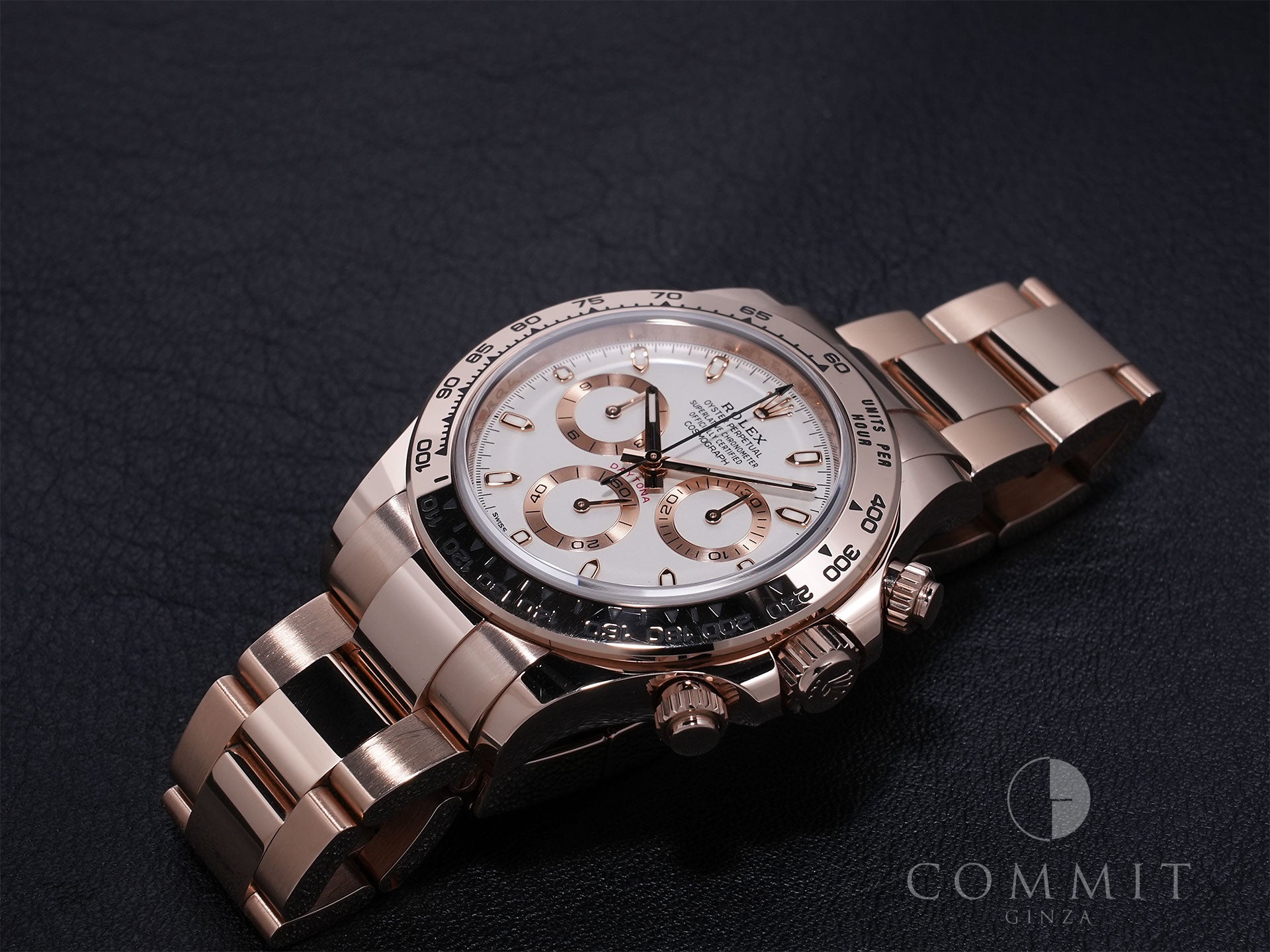 Rolex Daytona Ref. 116505 18KERG Ivory Dial, Pre-owned  (puzaii7j appears to be an internal reference number and not part of the product description)