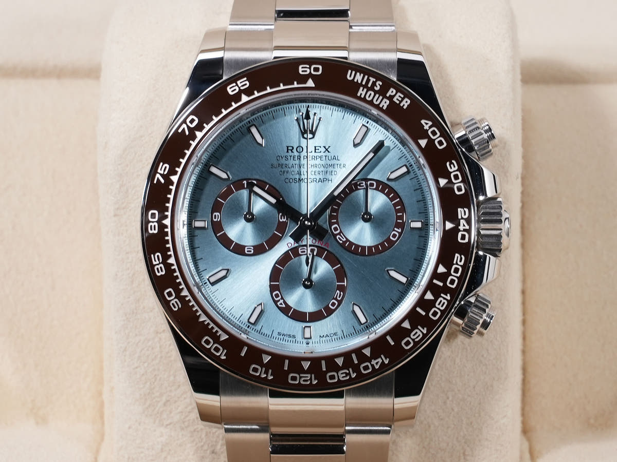 Rolex Daytona Ref. 126506 PT Ice Blue Dial, Excellent Condition nfq7qd58