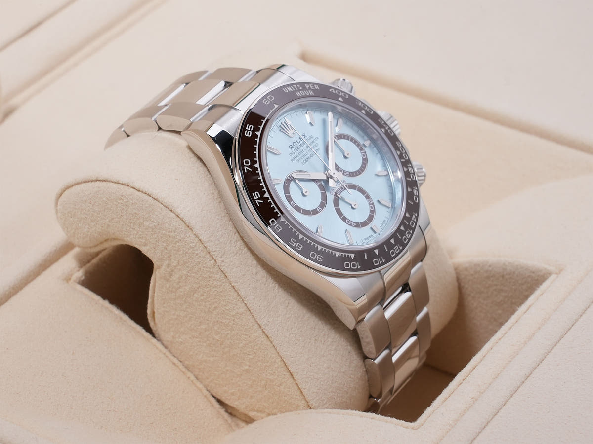 Rolex Daytona Ref. 126506 PT Ice Blue Dial, Excellent Condition nfq7qd58