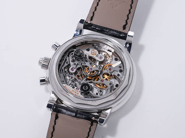 パテックフィリップ パーペチュアルカレンダー スプリットセコンド クロノグラフ Ref.5204P-011 プラチナ ブラック文字盤