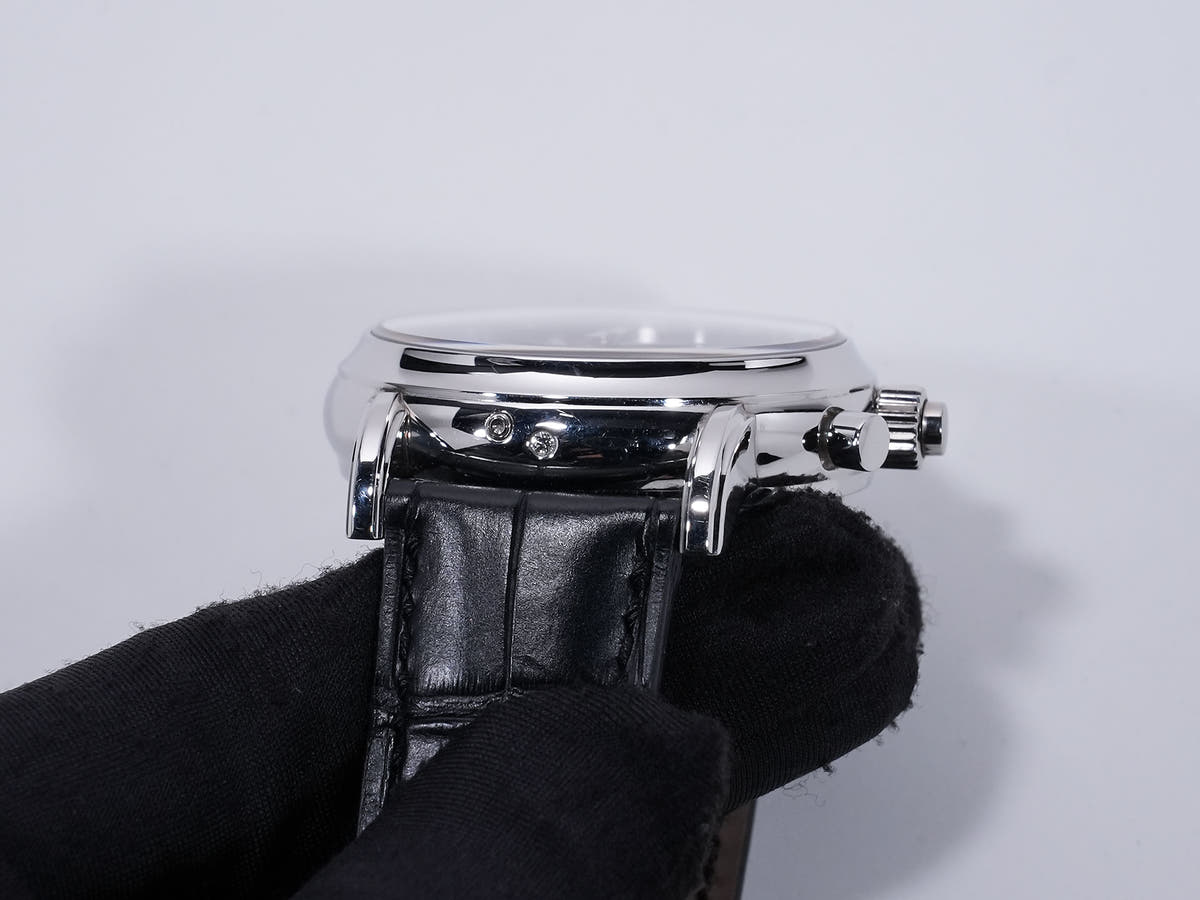 パテックフィリップ パーペチュアルカレンダー スプリットセコンド クロノグラフ Ref.5204P-011 PT ブラック文字盤 中古 yb93vsp7